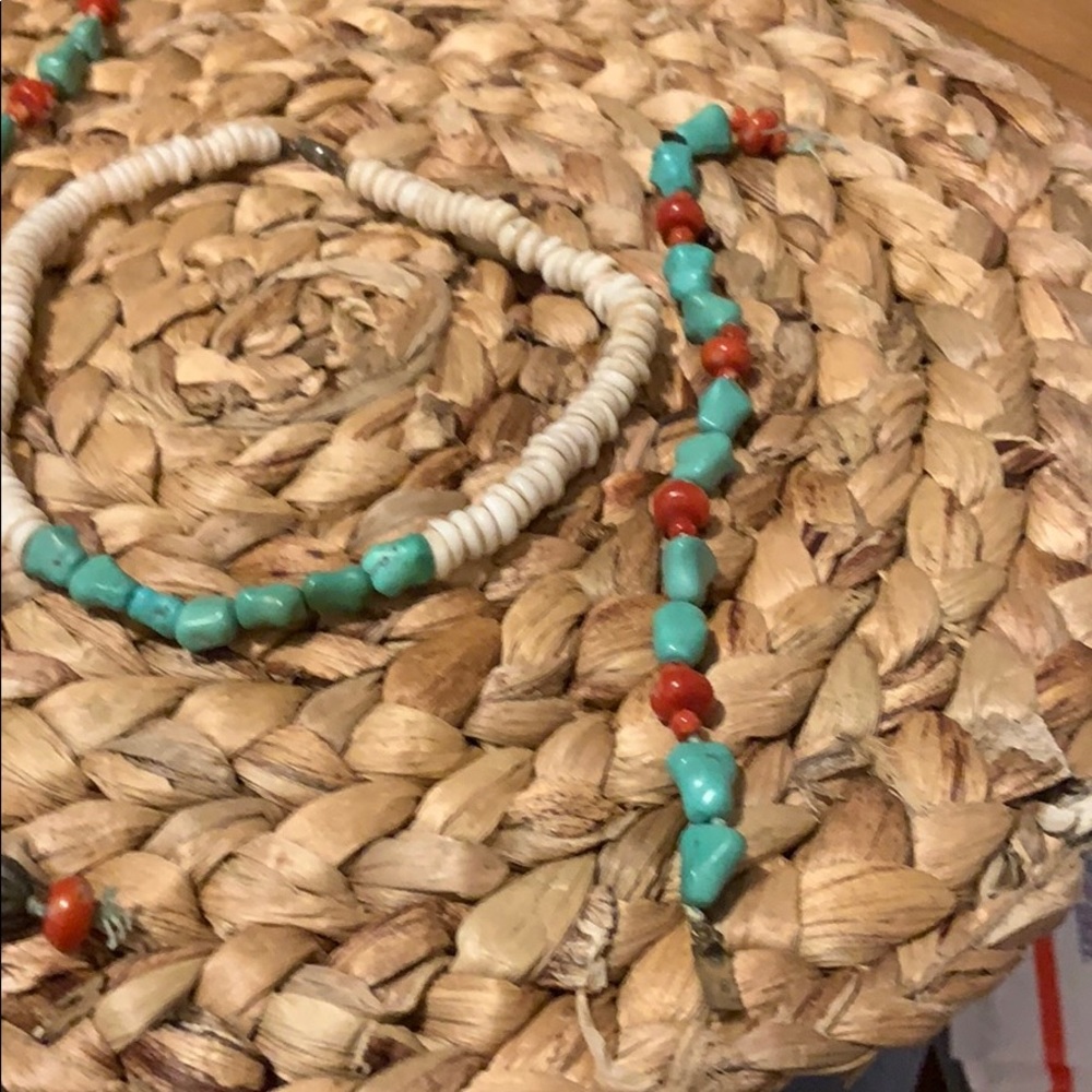 Genuine turquoise necklace and strands - Picture 4 of 4